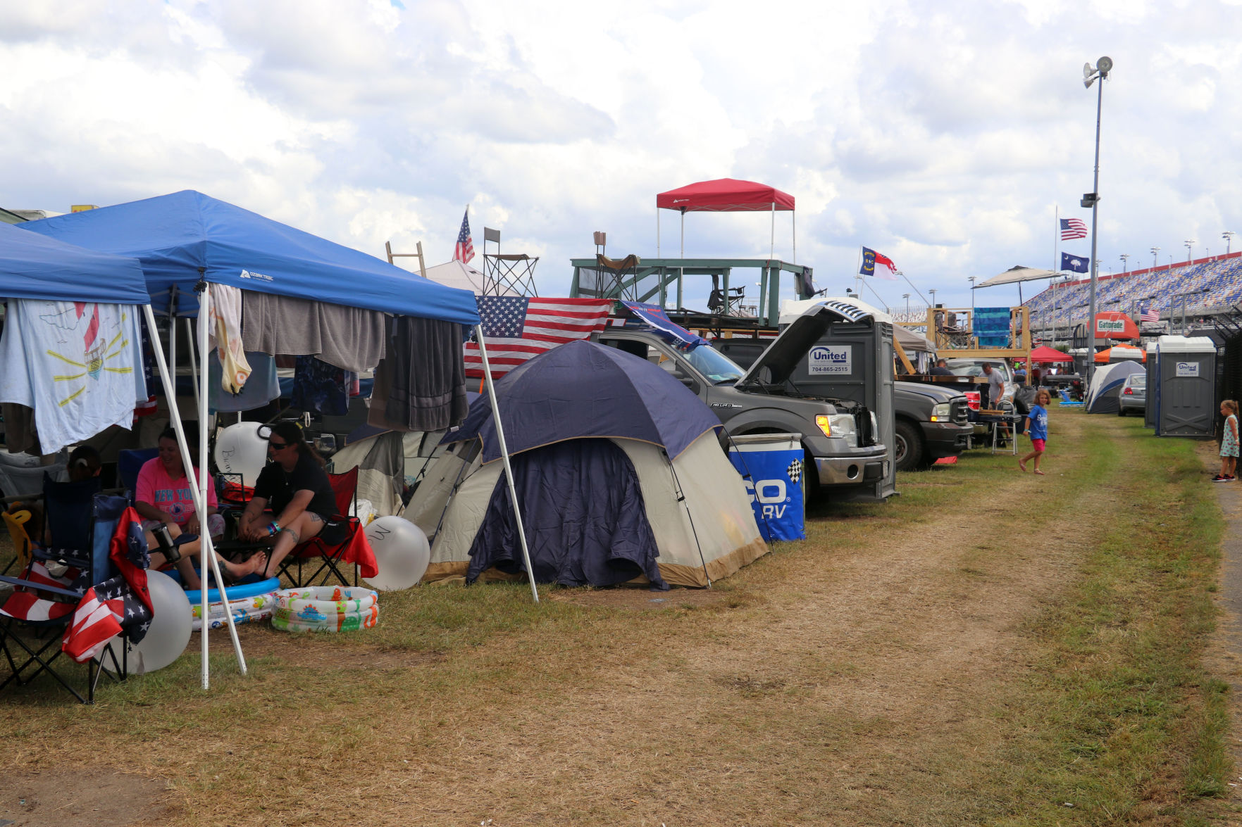 Darlington Infield Sunday